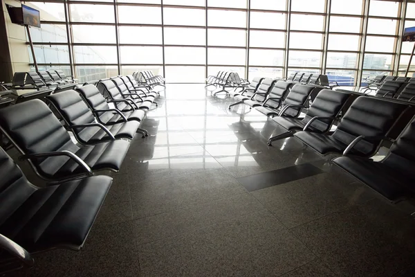 Salle d'attente à l'aéroport — Photo