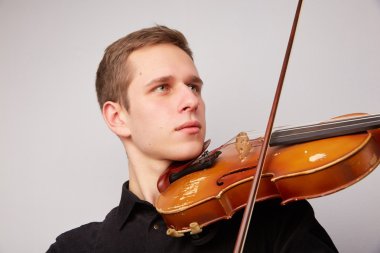 Vintage keman adamla