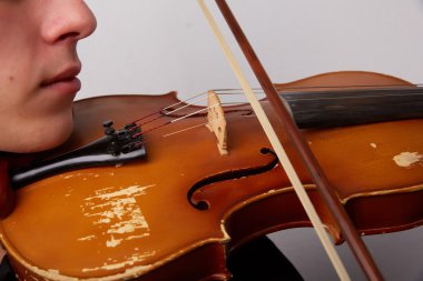 Vintage keman adamla