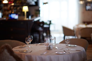 Bayram tablo lokantada dekore edilmiş