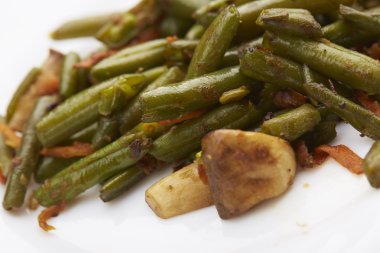 haşlanmış yeşil fasulye