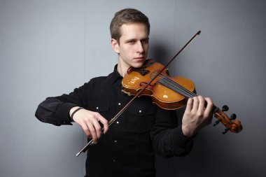 Vintage keman adamla