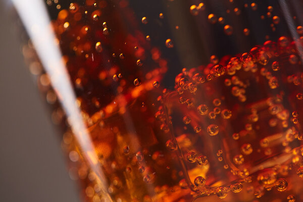 whiskey with cola with ice 