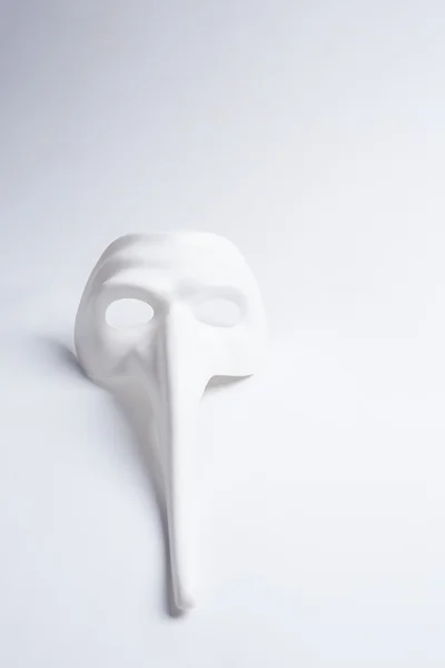 흰색 베네 치안 마스크 — 스톡 사진