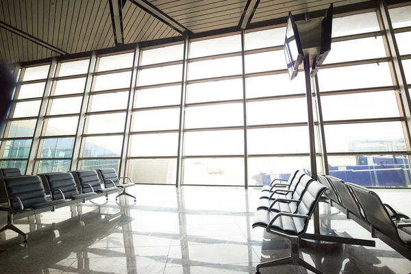 Waiting hall at airport — Stock Photo, Image