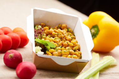 zerdeçal ile sebze ve fasulye