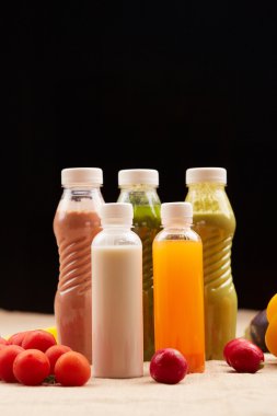 şişe suları ve sebze smoothies