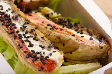 sebze ile peynir rulo