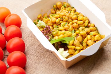 zerdeçal ile sebze ve fasulye