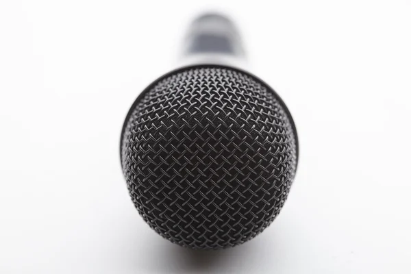 Microphone sans fil sur blanc — Photo