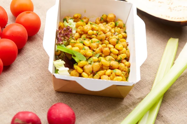 zerdeçal ile sebze ve fasulye