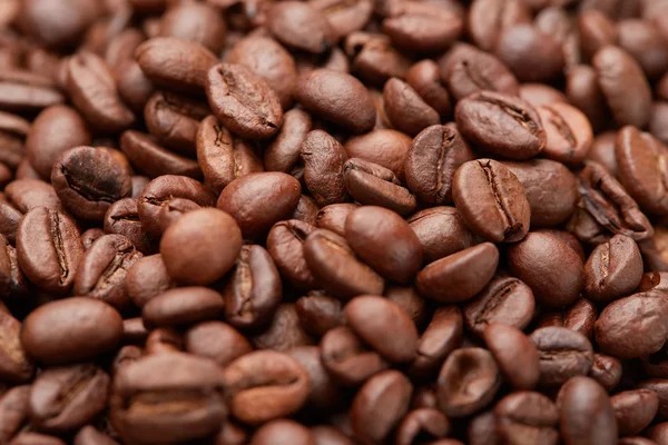 Kahve çekirdekleri yakın plan.