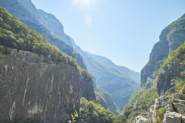 Karadağ'daki dağ manzarası