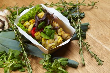 Kahvaltı için doğal sağlıklı gıda