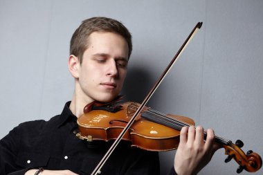 Vintage keman adamla 