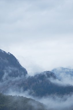 Karadağ'daki dağ manzarası