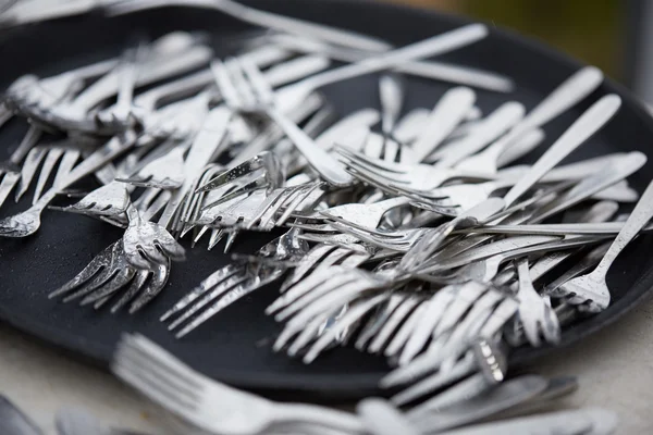 Clean kitchen utensils — Stock Photo, Image