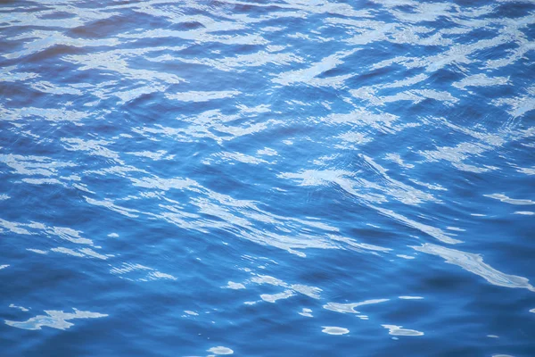 Textur des blauen Meerwassers — Stockfoto