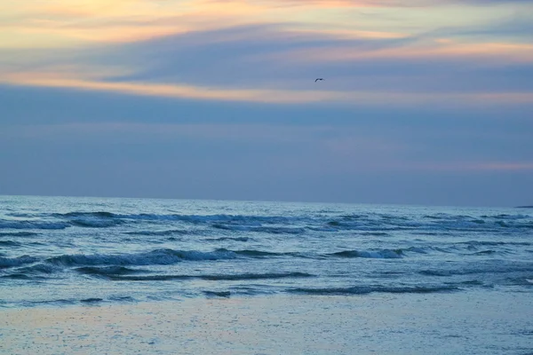 バルチック海に沈む夕日 — ストック写真