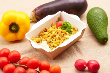 Sebze ve sağlıklı gıda arpa 