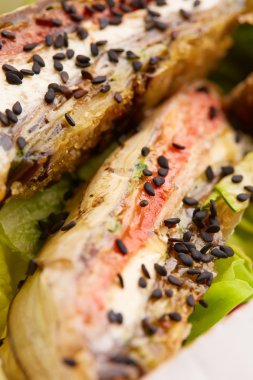 sebze ile peynir rulo