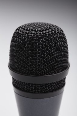 Kablosuz mikrofon yakın çekim 