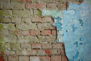 Eski tuğla duvar