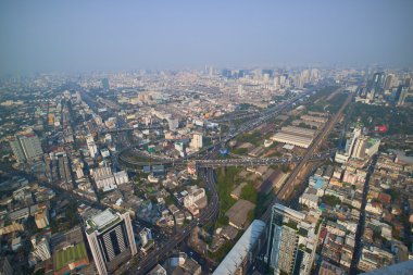 Bangkok şehir panoraması