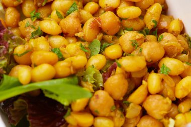 zerdeçal ile sebze ve fasulye