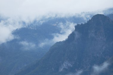 Karadağ'daki dağ manzarası