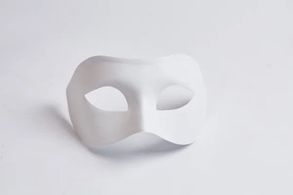 White venetian mask — Stock Photo, Image