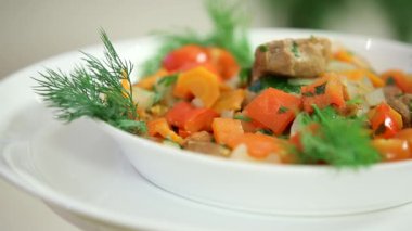 sebzeli etli meze