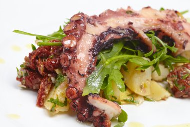 Ahtapot patates, roka