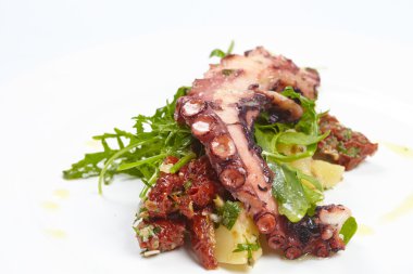 Ahtapot patates, roka