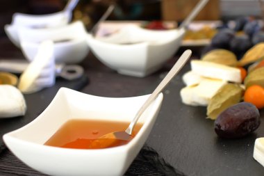 Açık büfe yemeklerin hazırlanması