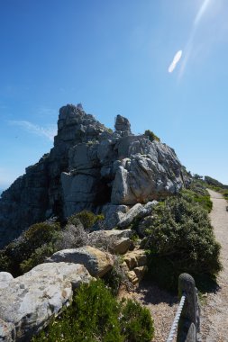 Güney Afrika'da dağ manzarası