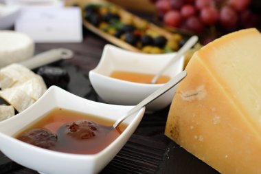 Açık büfe yemeklerin hazırlanması