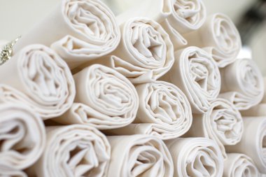 set Peçete halkaları ile