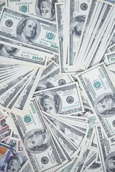 money in haotic manner
