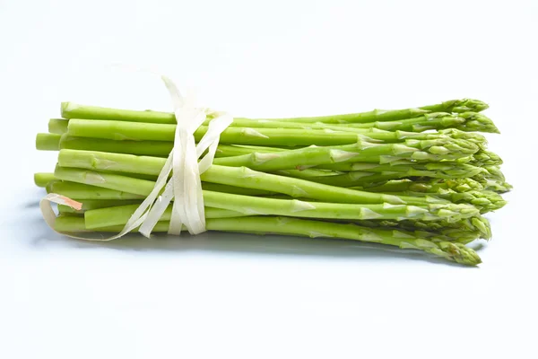 Frischer grüner Spargel — Stockfoto