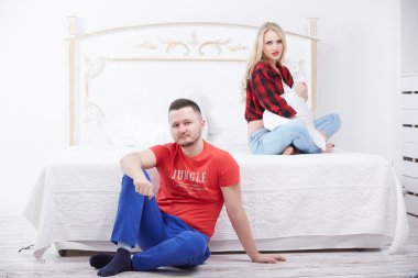 kadın ve adam kavga