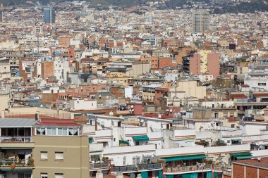 Barselona şehir manzaralı