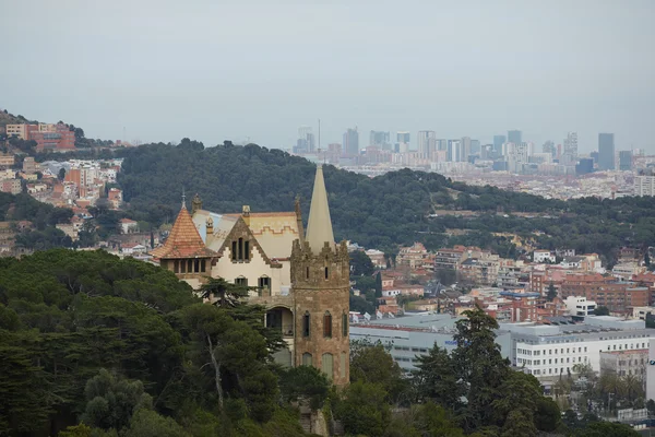 Vista di Barcellona dall'alto — Foto Stock