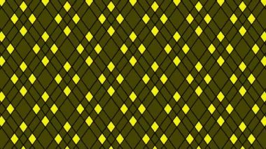 Hipnotize edici bir etki ile hareket eden ve dönen iki renk çubuğu serisi, başlıklar, resimler veya semboller için merkezde farklı renk şeritlerinden oluşan bir alan oluşturur..