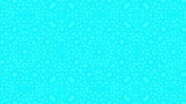 Kaleydoskop animasyonu, psikedelik ve hipnotik etkisi olan renkli grafik desen, renk değiştirip sola kayıyor, video kompozisyonları için uygun..