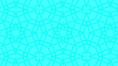 Kaleydoskop animasyonu, psikedelik ve hipnotik etkisi olan renkli grafik desen, renk değiştirip sola kayıyor, video kompozisyonları için uygun..