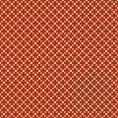 Tekrarlanan geometrik şekilli illüstrasyon, moda rengi # FFCC66 aydınlatıcı. Web şablonu, duvar kağıdı, dijital grafikler, ambalaj, nesneler ve sanatsal dekor için soyut arkaplan.