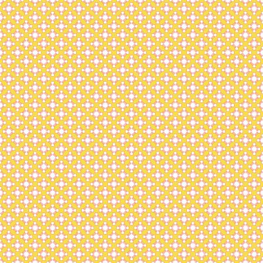 Tekrarlanan geometrik şekilli illüstrasyon, moda rengi # FFCC66 aydınlatıcı. Web şablonu, duvar kağıdı, dijital grafikler, ambalaj, nesneler ve sanatsal dekor için soyut arkaplan.