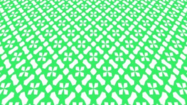 Geometrik şekillerden oluşan yukarı ve aşağı doğru eğimli renkli grafik desenli arkaplan 4K ve 16.9 video biçiminde.