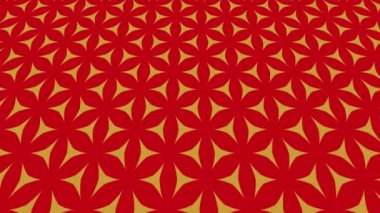 Geometrik şekillerden oluşan yukarı ve aşağı doğru eğimli renkli grafik desenli arkaplan 4K ve 16.9 video biçiminde.